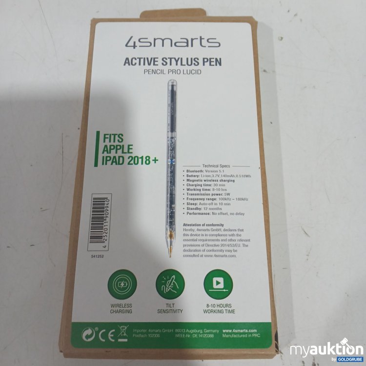 Artikel Nr. 916434: 4smarts Active stylus Pen fits Apple iPad 2018+