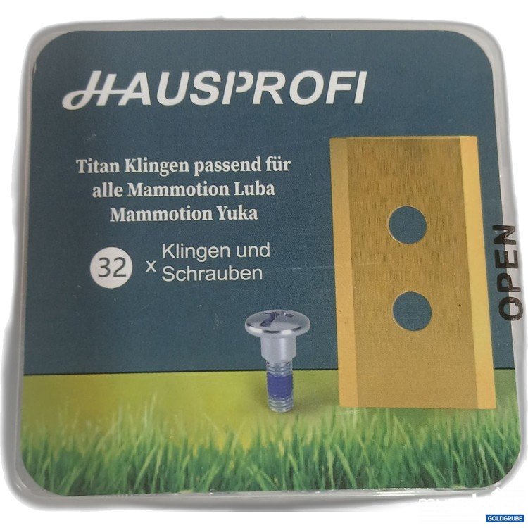 Artikel Nr. 932434 Artikel Nr. 932434: Hausprofi Titan Klingen
