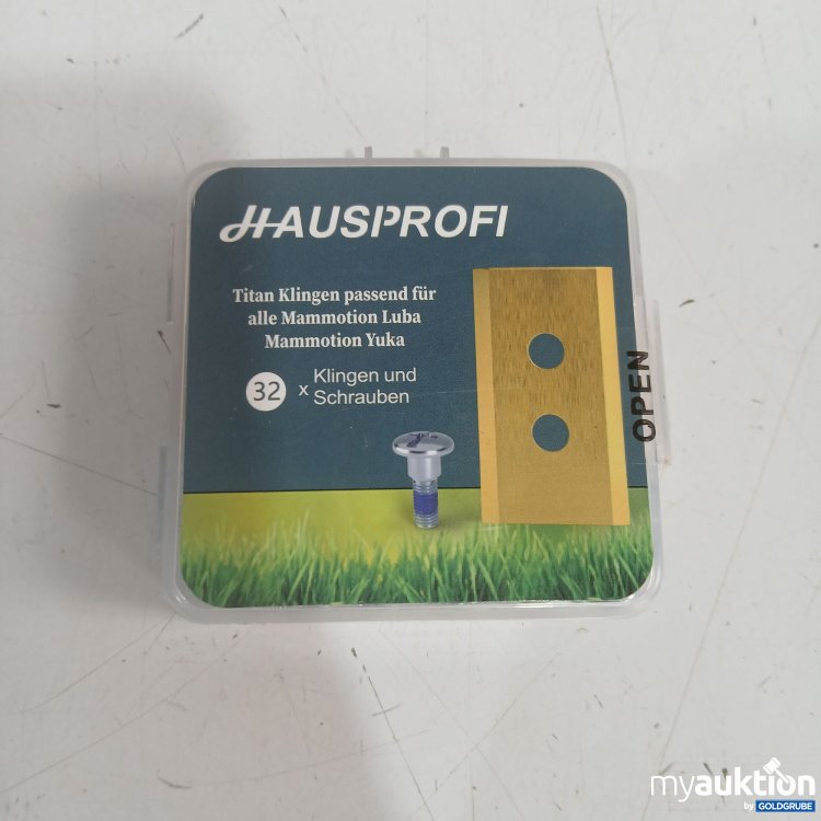 Artikel Nr. 932434 Artikel Nr. 932434: Hausprofi Titan Klingen