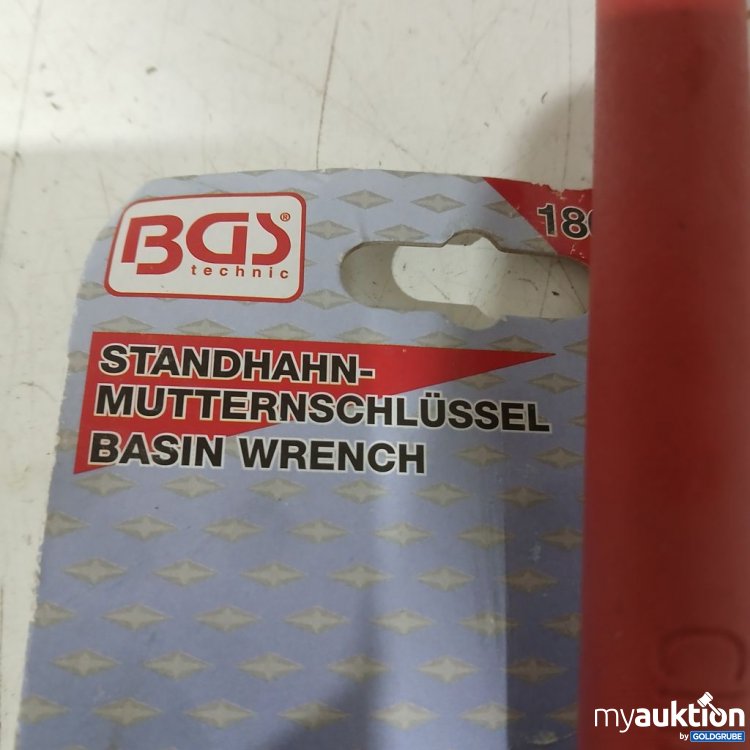 Artikel Nr. 934434 Artikel Nr. 934434: BGS Standhahn-Muttersschlüssel 18 mm