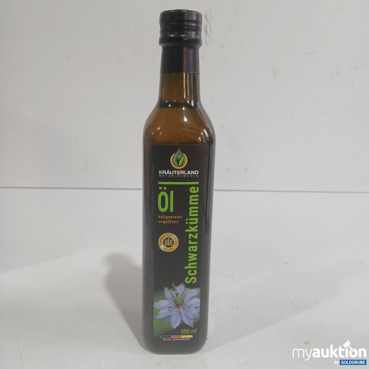 Artikel Nr. 979434: Kräuterland Schwarzkümmel Öl 500ml 