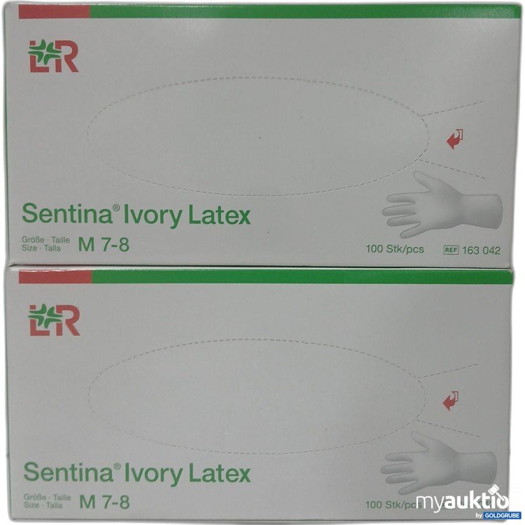 Artikel Nr. 984434 Artikel Nr. 984434: LR Sentina Ivory Latex M 7-8 2x100Stk