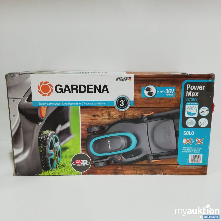 Artikel Nr. 385435 Artikel Nr. 385435: Gardena Akku Rasenmäher Power Max