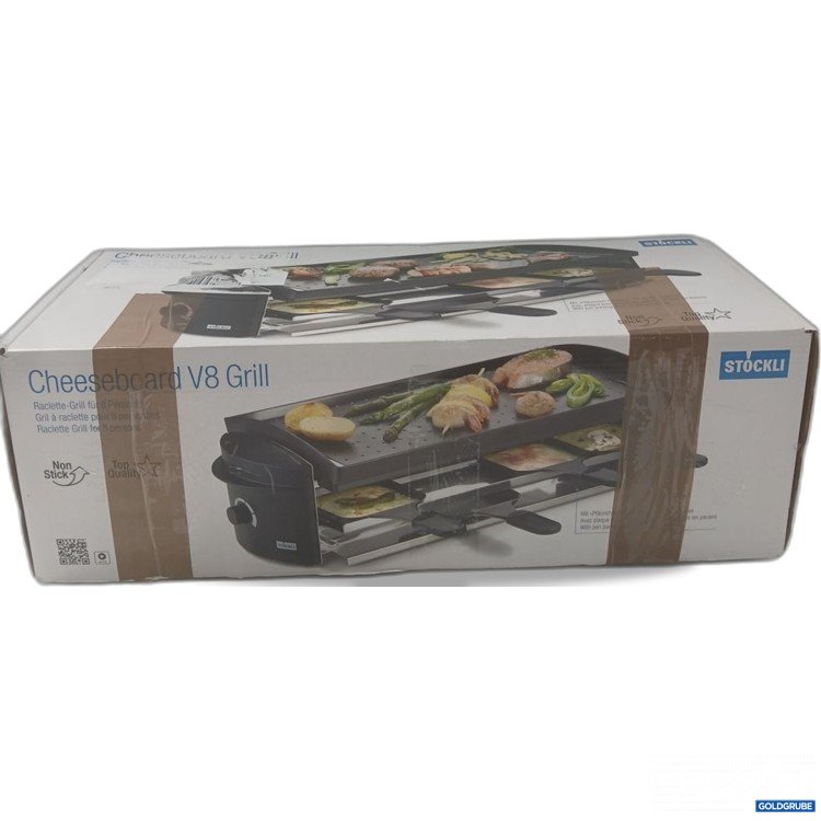 Artikel Nr. 447435 Artikel Nr. 447435: STÖCKLI Cheeseboard V8 Grill Raclette-Grill für 8 Personen