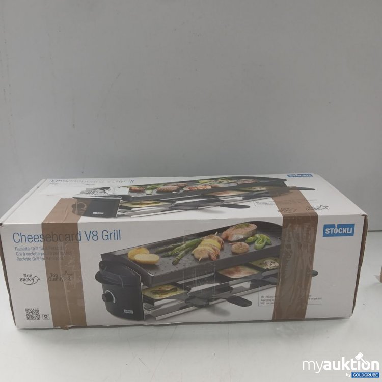 Artikel Nr. 447435 Artikel Nr. 447435: STÖCKLI Cheeseboard V8 Grill Raclette-Grill für 8 Personen