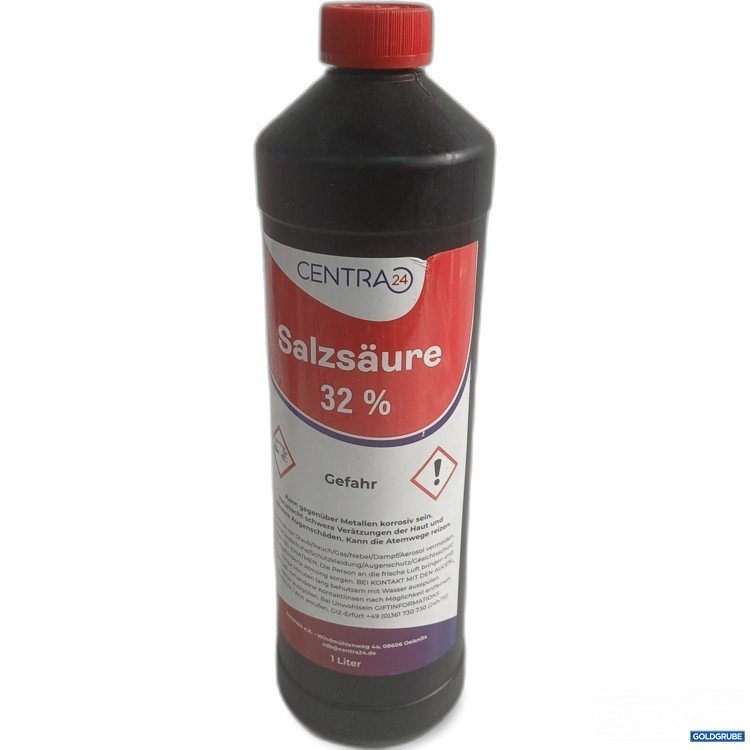 Artikel Nr. 460435 Artikel Nr. 460435: CENTRA24 Salzsäure 32% 1 l