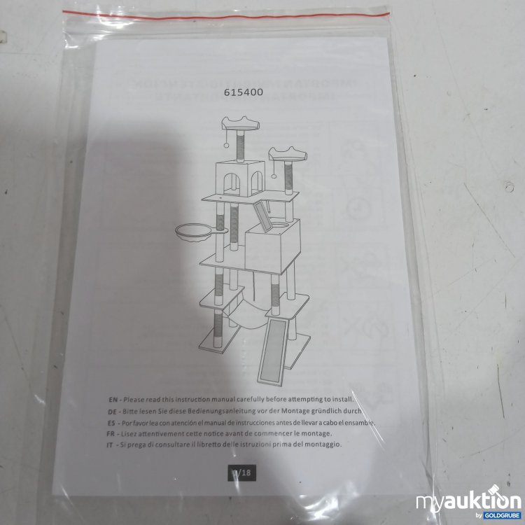 Artikel Nr. 524435: Yaheetech Kratzbaum dunkelgrau 615400 