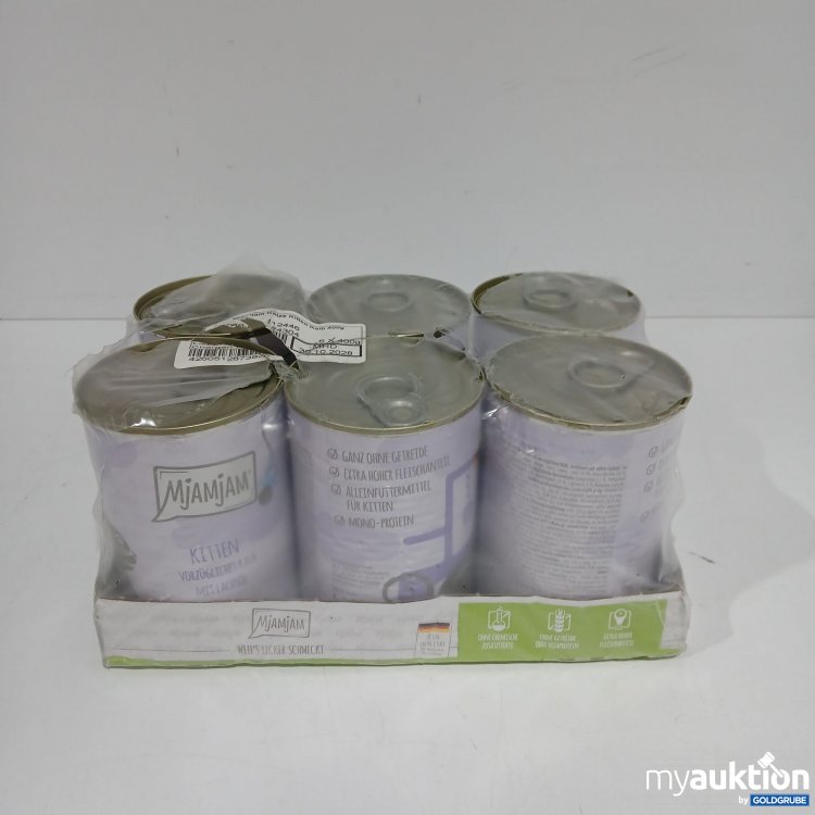 Artikel Nr. 808435: Mjamjam Katzenfutter Kitten Kalb 6x400g