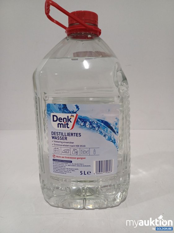 Artikel Nr. 877435 Artikel Nr. 877435: Denkmit Destilliertes Wasser 5L