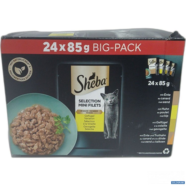 Artikel Nr. 885435: Sheba Selection Mini Filets in Sauce Geflügel 24x85g