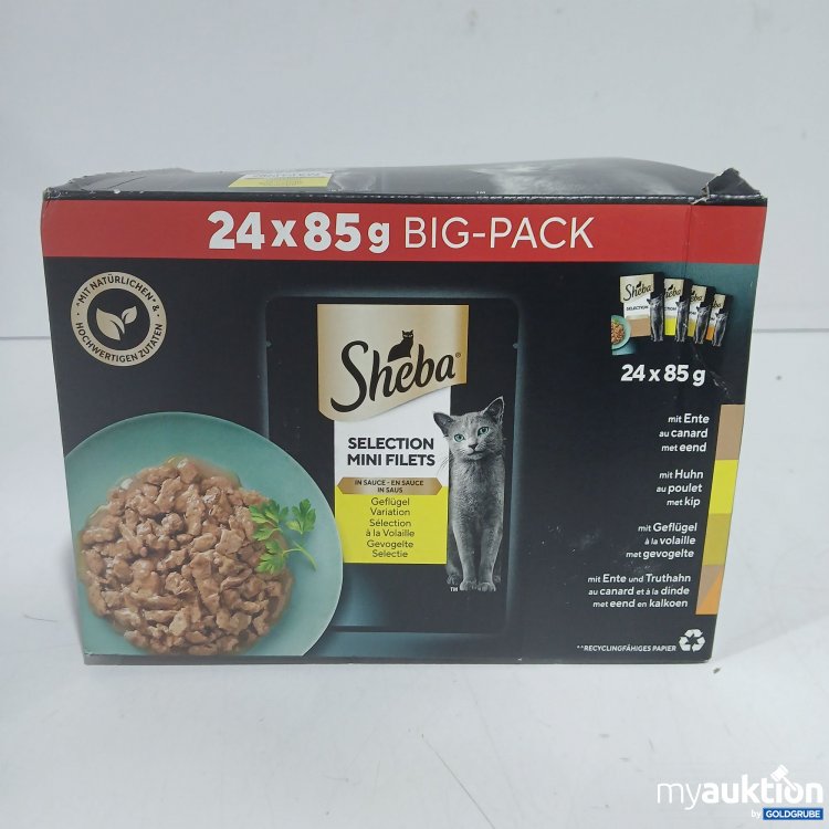 Artikel Nr. 885435: Sheba Selection Mini Filets in Sauce Geflügel 24x85g
