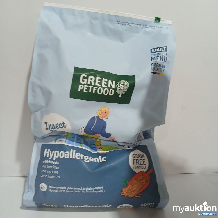 Artikel Nr. 897435: Green Petfood Hypoallergenic with Insects Adult Hundefutter 10kg 