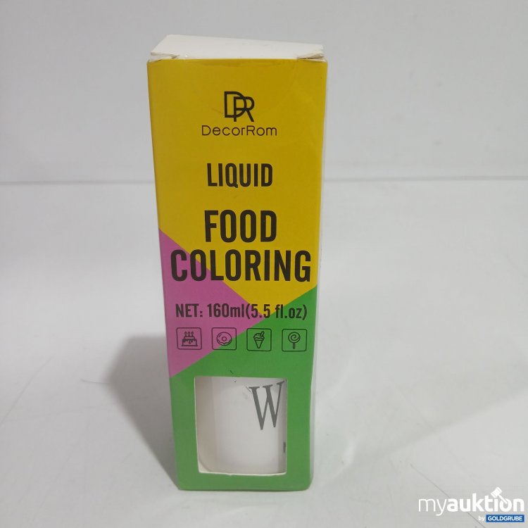 Artikel Nr. 910435 Artikel Nr. 910435: DecorRom Liquid Food Coloring 160ml