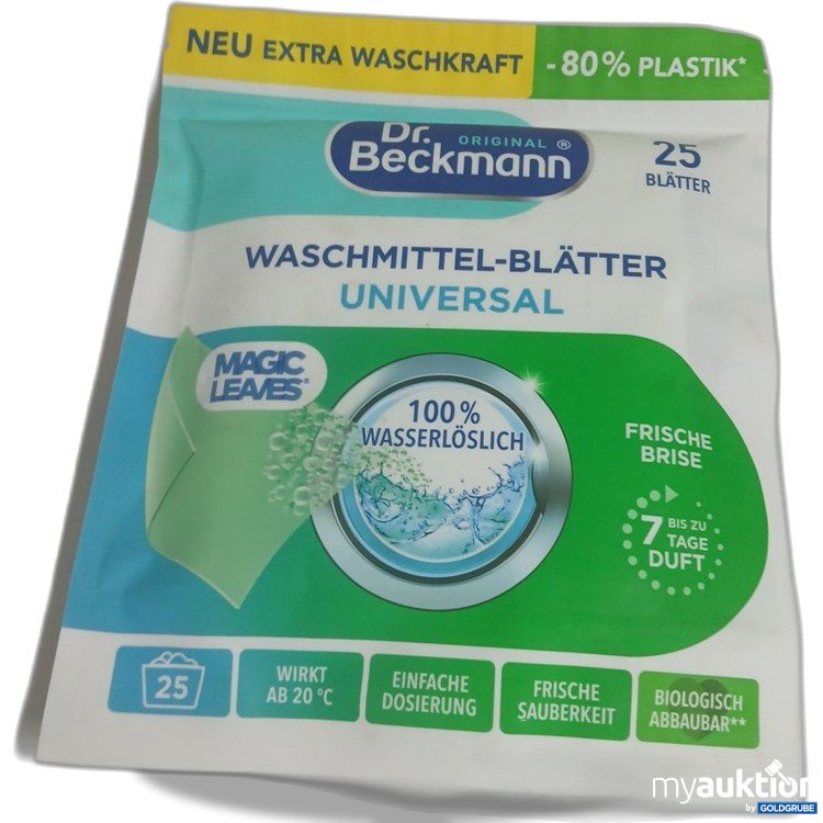 Artikel Nr. 922435: Dr. Beckmann Waschmittel-Blätter Universal