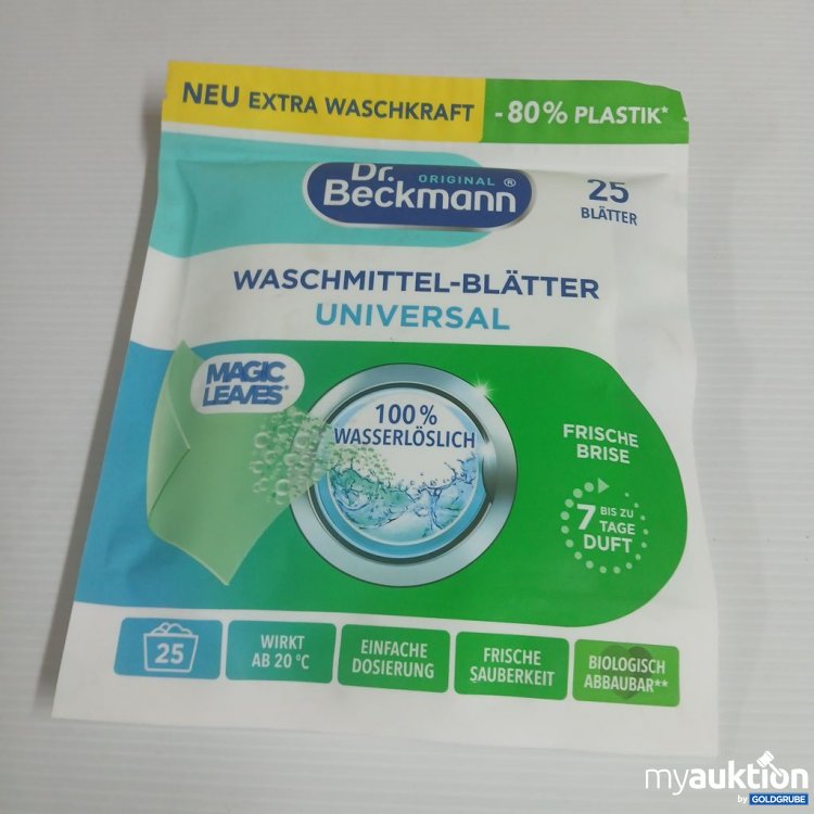 Artikel Nr. 922435: Dr. Beckmann Waschmittel-Blätter Universal