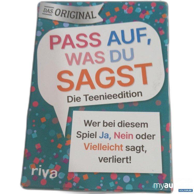 Artikel Nr. 932435 Artikel Nr. 932435: Riva Pass auf, was du sagst Die Teenieedition