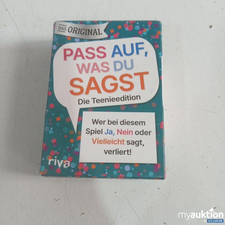 Artikel Nr. 932435 Artikel Nr. 932435: Riva Pass auf, was du sagst Die Teenieedition
