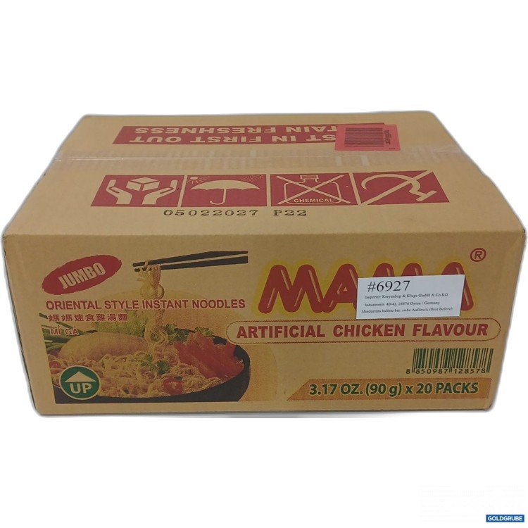 Artikel Nr. 970435 Artikel Nr. 970435: Mama Artificial Chicken Flavour Instant Noodles 20×90g