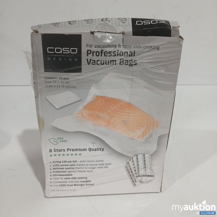 Artikel Nr. 989435 Artikel Nr. 989435: Caso Design Professional Vacuum Bags 50Stk 25x35cm
