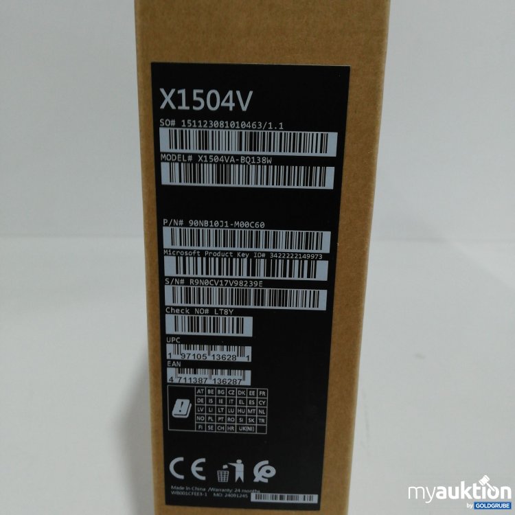 Artikel Nr. 385436 Artikel Nr. 385436: Asus Vivobook X1504V