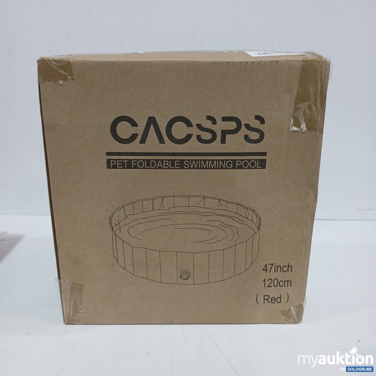 Artikel Nr. 470436: CACSPs Pet Foldable Swimming Pool 120 cm Rot