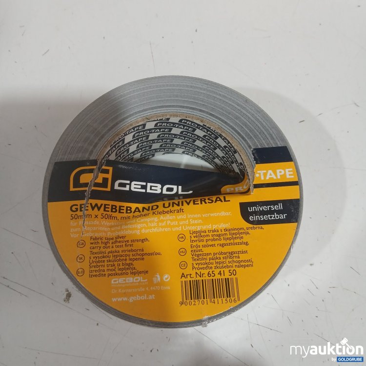Artikel Nr. 471436: Gebol Gewebeband Universal 50 mm x 50lfm