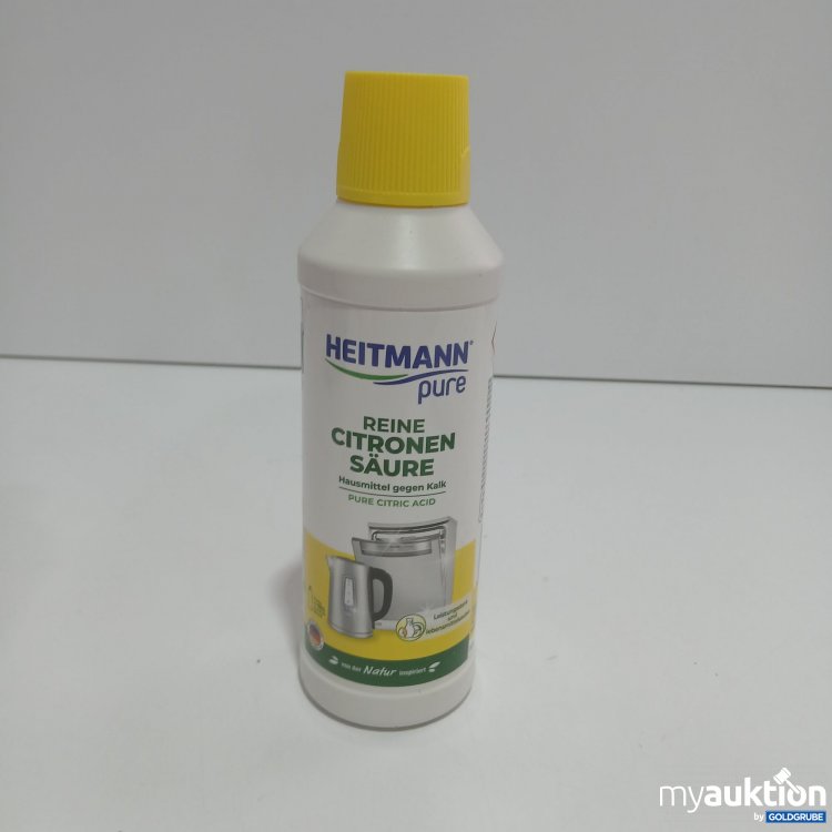 Artikel Nr. 825436 Artikel Nr. 825436: Heitmann Pure Reine Citronensäure 500ml