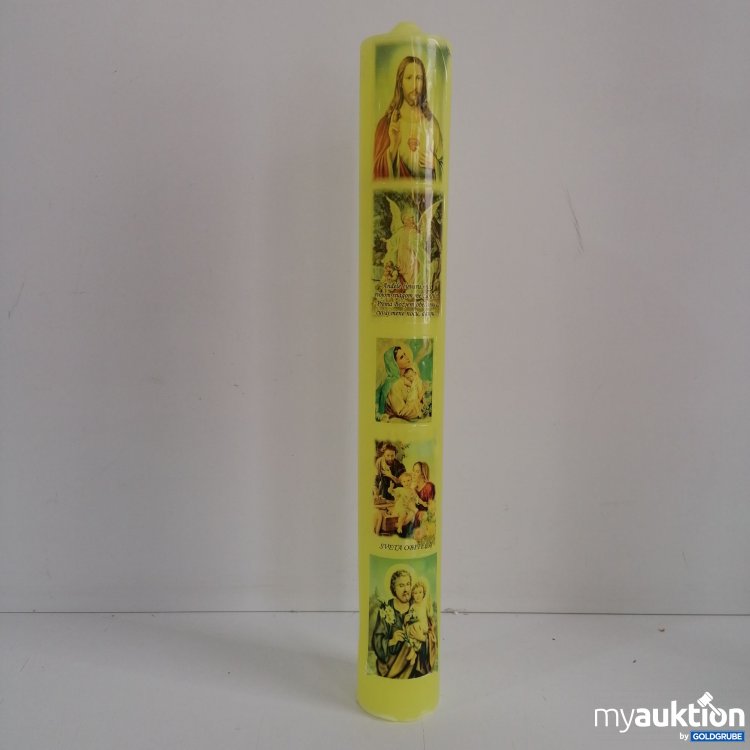 Artikel Nr. 832436 Artikel Nr. 832436: Kerze Jesus gelb50x8 cm