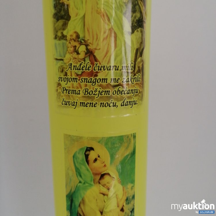 Artikel Nr. 832436 Artikel Nr. 832436: Kerze Jesus gelb50x8 cm