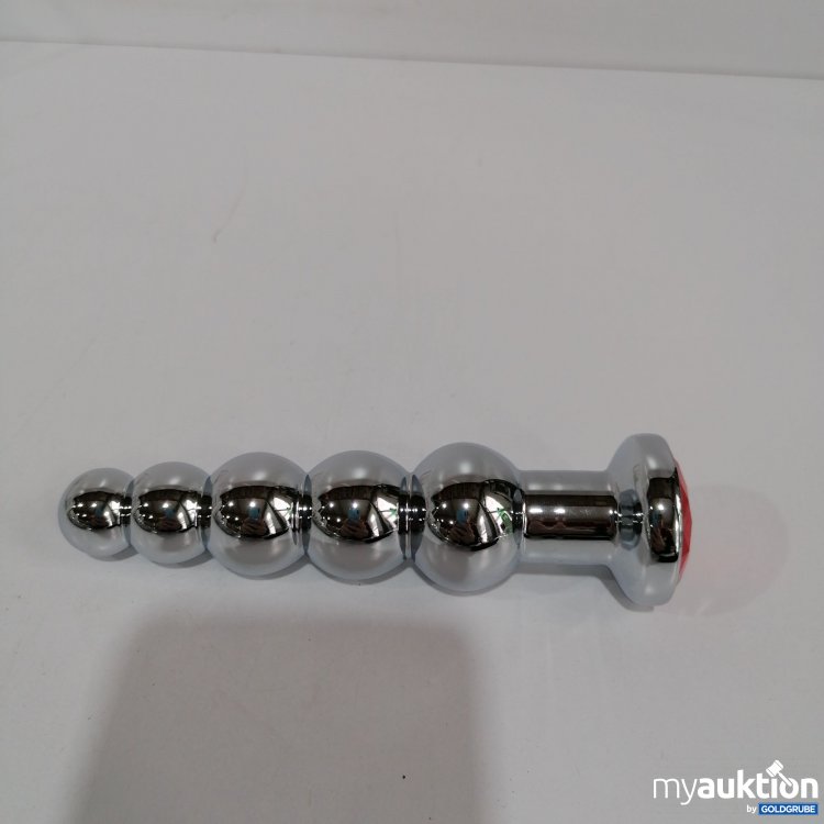 Artikel Nr. 847436 Artikel Nr. 847436: Metall Analplug Männer Anfänger 13.5cm