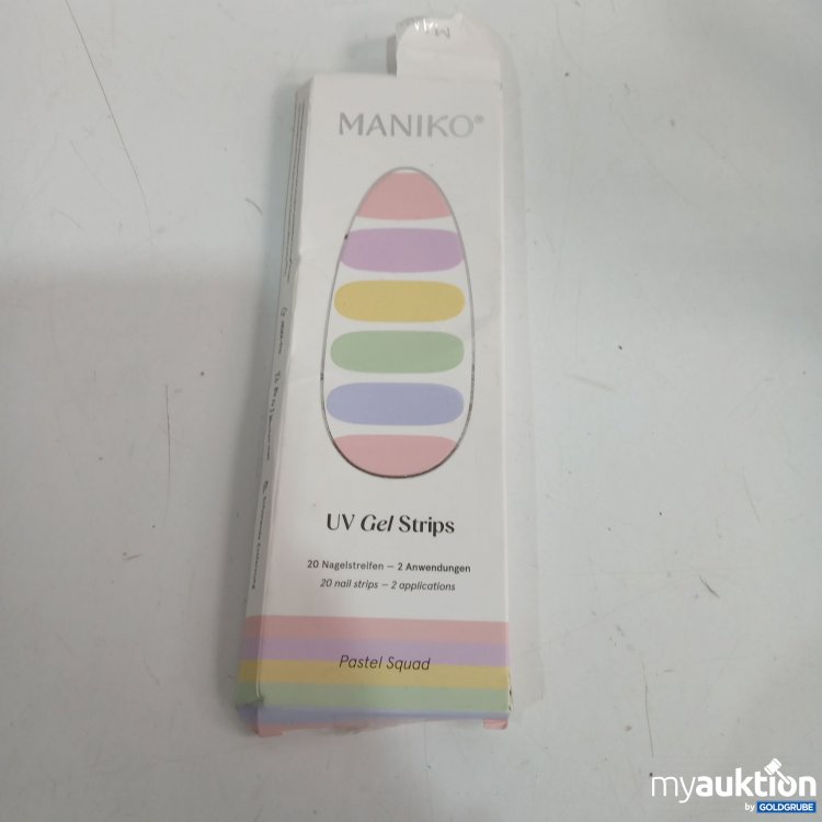 Artikel Nr. 874436: Maniko UV Gel Strips 20Nagelstreifen Pastel Squad 