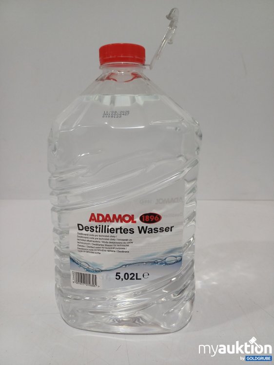 Artikel Nr. 877436 Artikel Nr. 877436: Adamol Destilliertes Wasser 5,02L