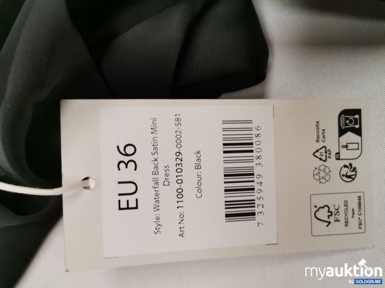 Artikel Nr. 879436 Artikel Nr. 879436: Nakd Satin Minikleid