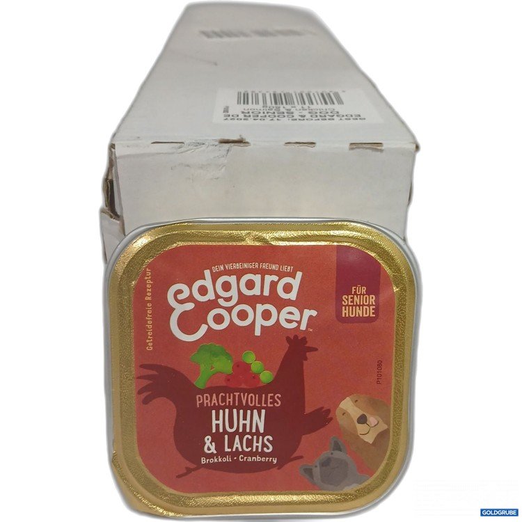 Artikel Nr. 885436: Edgard Cooper Hundefutter Senior Huhn & Lachs 11x150g