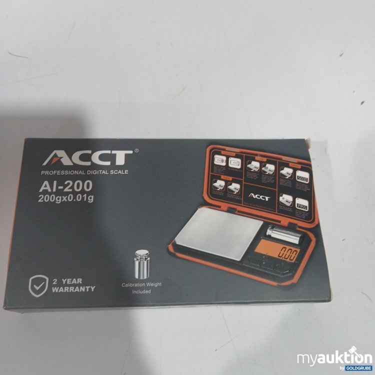 Artikel Nr. 898436: Acct Professional Digital Scale AI-200 200g x 0.01g 