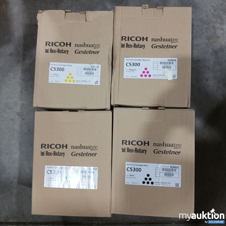 Artikel Nr. 930436: RICOH Pro Print Cartridge C5300 Schwarz, Magenta, Gelb, Blau