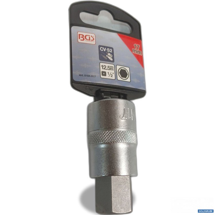 Artikel Nr. 932436 Artikel Nr. 932436: BGS Bit-Einsatz 17mm
