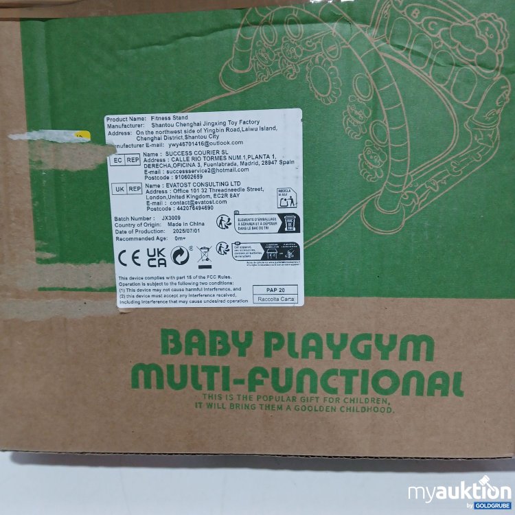 Artikel Nr. 954436: Baby Playgym Multi Functional 