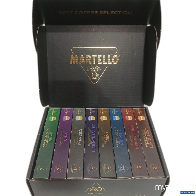 Artikel Nr. 973436: Martello Premium Grad Cru Diverse Sorten 80 Kapseln  