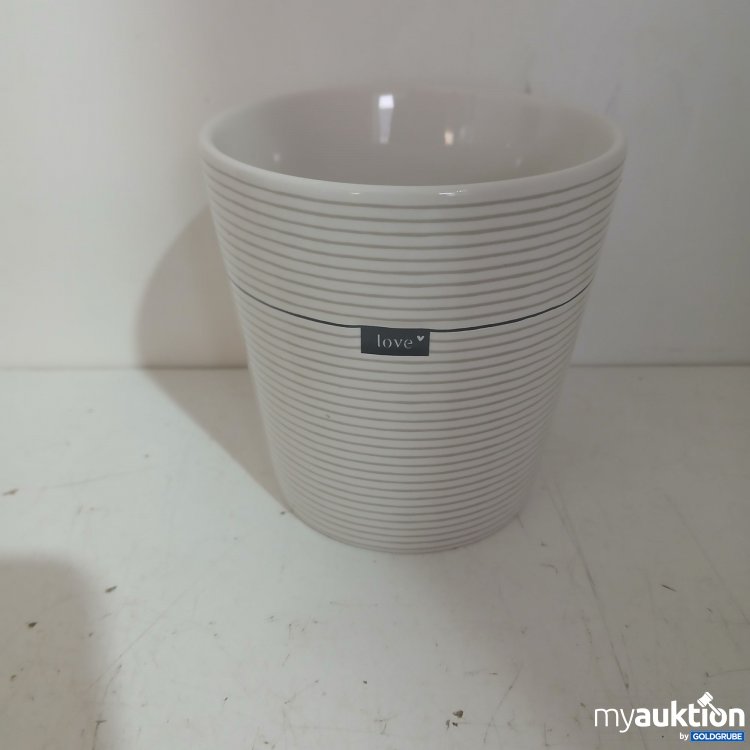 Artikel Nr. 978436: Bastion Collection Tasse ohne Henkel gestreift Love