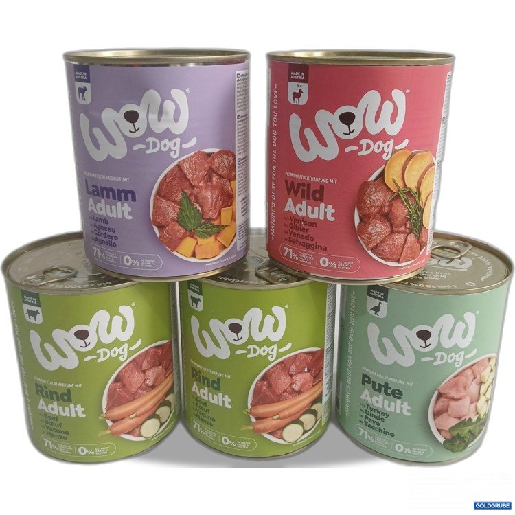 Artikel Nr. 981436 Artikel Nr. 981436: Wow Hundefutter diverse Sorten je 800g