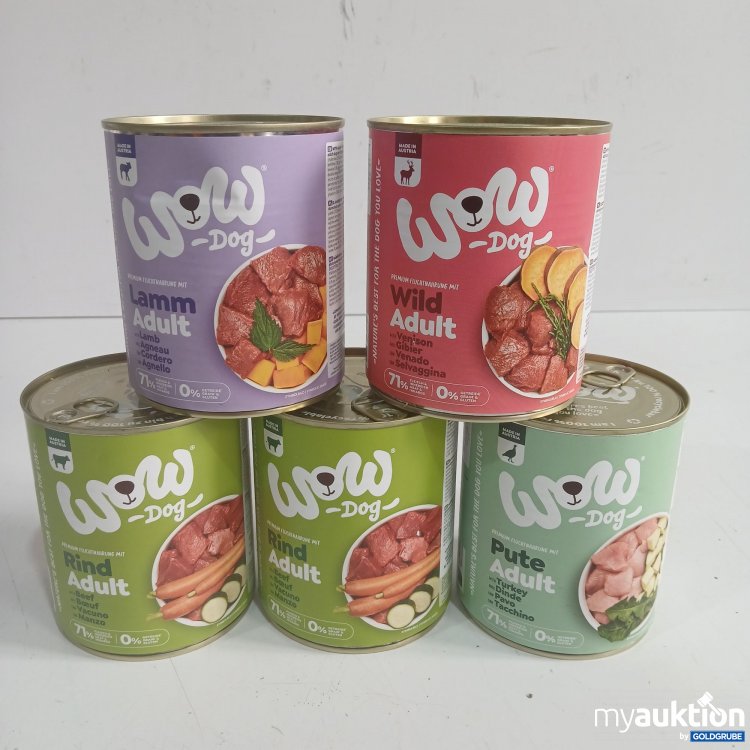 Artikel Nr. 981436 Artikel Nr. 981436: Wow Hundefutter diverse Sorten je 800g