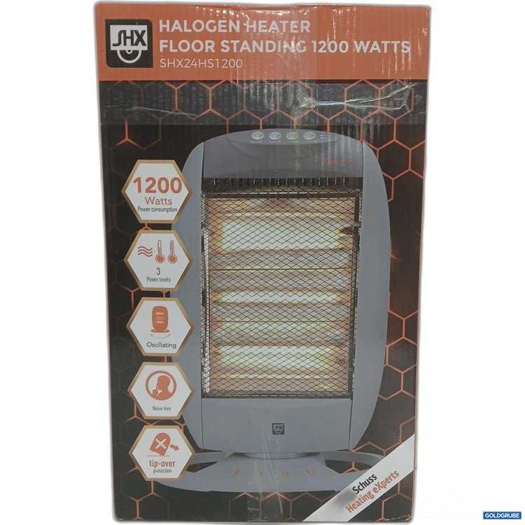 Artikel Nr. 445437: SHX Halogenheizer Standgerät 1200 Watt, Model.No. SHX24HS1200