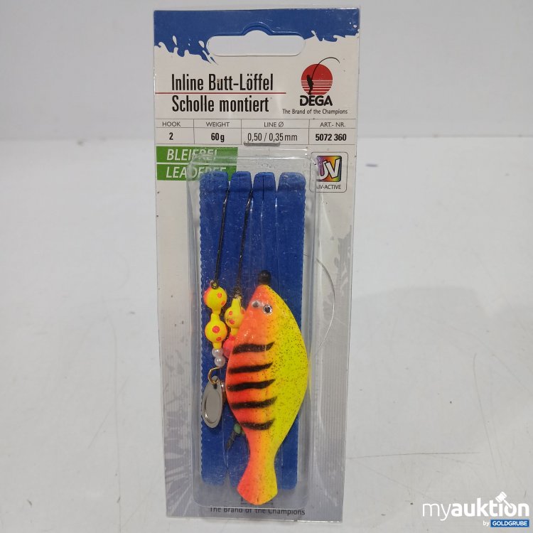 Artikel Nr. 872437 Artikel Nr. 872437: Dega Inline Butt Löffel Scholle montiert 60g  5072 360