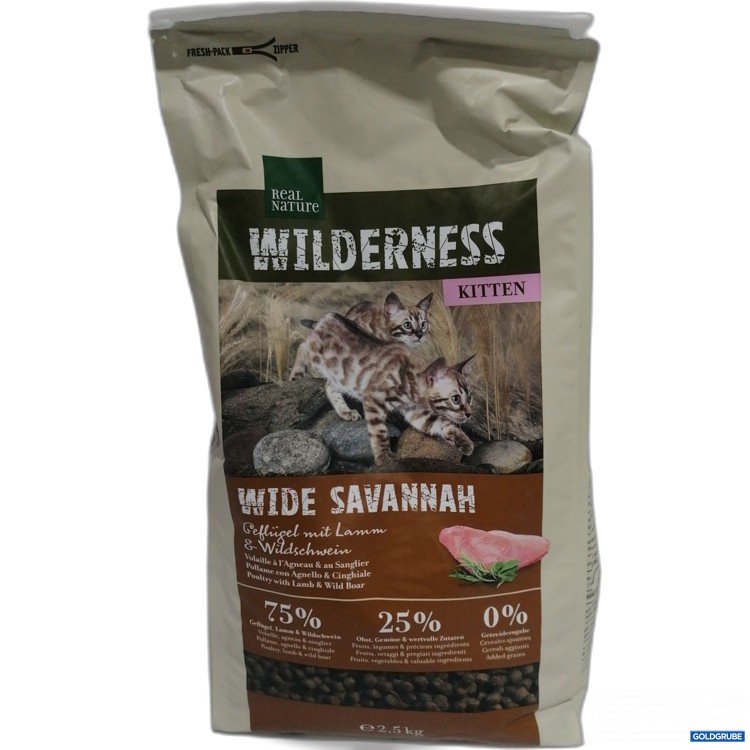 Artikel Nr. 896437: Wilderness Kitten Geflügel mit Lamm & Wildschwein 2,5kg