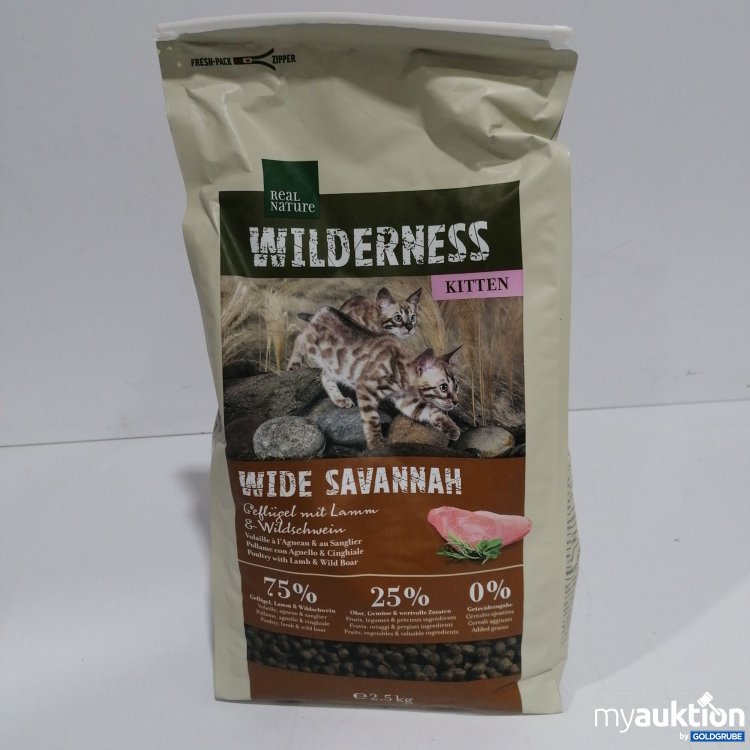 Artikel Nr. 896437: Wilderness Kitten Geflügel mit Lamm & Wildschwein 2,5kg