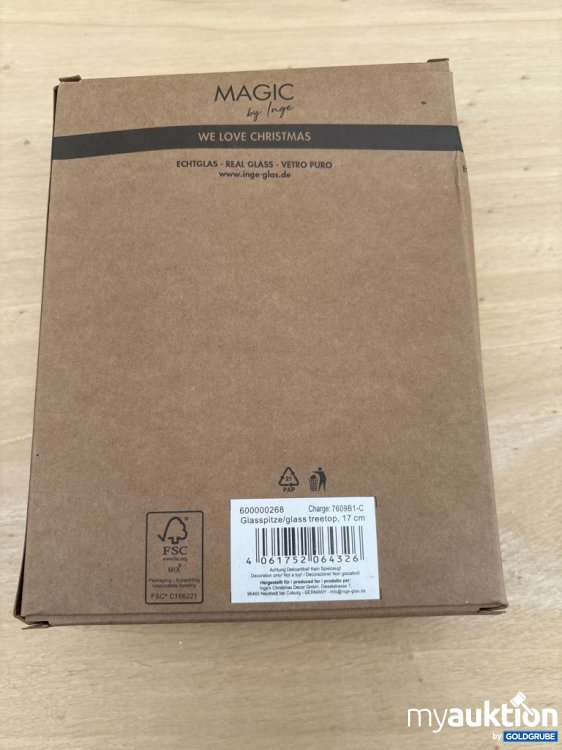 Artikel Nr. 921437: Magic by Inge Glasstspitze Dekoration 17 cm