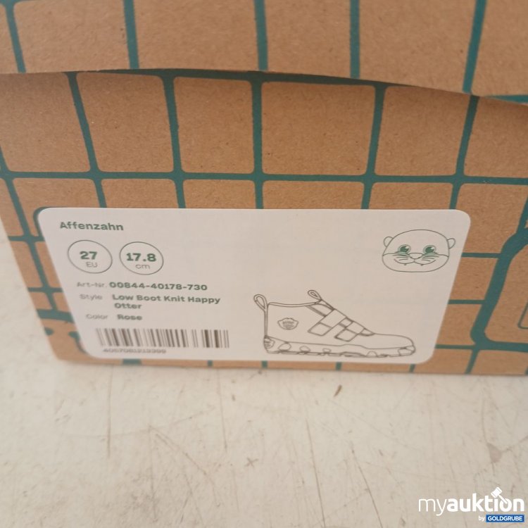 Artikel Nr. 957437: Affenzahn Low Boot Knit Happy Otter Kinder Schuhe