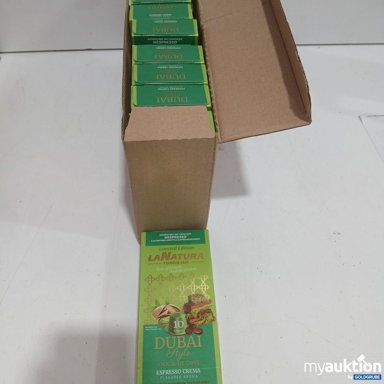 Artikel Nr. 973437: La Natura Lifestyle Alu Coffee Dubai Chocolate Espresso Crema 11x10 Kapseln 