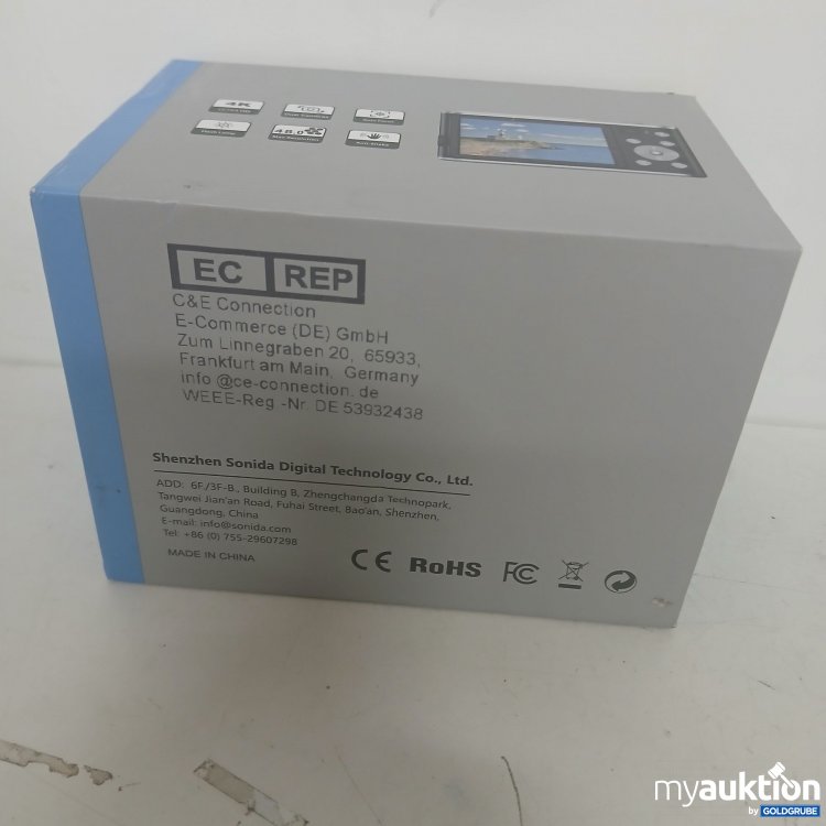 Artikel Nr. 399438 Artikel Nr. 399438: 4K Digitalkamera Ultra HD DC306